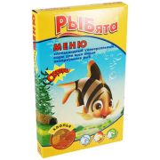 Зоомир «Рыбята Меню» универсальный хлопья корм для рыб (сюрприз)