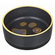 Миска керамическая с резинкой, 0.75л, 16см