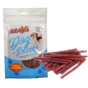 Лакомство BRAVA для собак: утиные палочки, 90гр. /50/