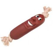 Trixie Игрушка для собак Сарделька 11см