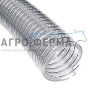 Шланг молочный ПВХ армированный металлом 38х4,5 прозрачный, Terraflex, ИЗРАИЛЬ