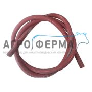 Шланг молочный резиновый 14х3 красный, 2.5м, РОССИЯ