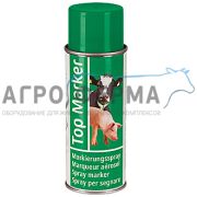 Чернила для маркировки животных, в аэрозоли TopMarker, зеленый, 400 гр