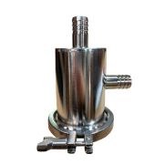 Корпус фильтра тонкой очистки молока 5т, (патрубки 25мм), БЕЛАРУСЬ