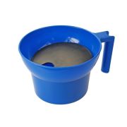 Стаканчик, для сдаивания первых струек молока, синий, ПОЛЬША