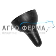 Соска резиновая, 60 мм, черная, для молокопоилки