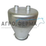 Баллон вакуумный алюминиевый, 19л, два выхода, РОССИЯ