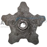 Звездочка №7, ведущая стальная, наклонного редуктора, ТСН-160Б, БЕЛАРУСЬ