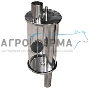 Камера санитарная (молокоопорожнителя), (нерж. сталь), 10л, ИТАЛИЯ