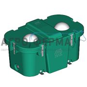 Автопоилка групповая, пластмассовая, мячиковая, 100л, ПОЛЬША