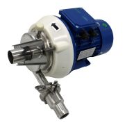 Насос молочный нерж.корпус, нерж.тарелка, 10 м3/ч, (с вак.режимом), БЕЛАРУСЬ