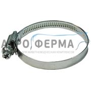 Хомут червячный, Ø 50-70мм, РОССИЯ