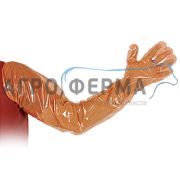 Перчатки латексные, одноразовые, оранжевые 90см, (упак. 100шт.), ГЕРАМНИЯ