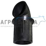 Молоковвод к молокоопорожнителю, резиновый, Ø 76х63мм, Spaggiari, ИТАЛИЯ