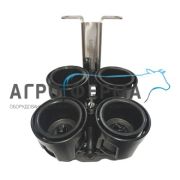 Площадка промывки доильного аппарата, Ø 44,5мм, Spaggiari, ИТАЛИЯ