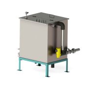 Бак к автомату промывки, АП-1М, 140л, Вертикальный с крышкой и ТЕНами, БЕЛАРУСЬ