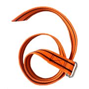 Ошейник для КРС, усиленный, кольцевая пряжка, оранжевый,115х4 см, БЕЛАРУСЬ