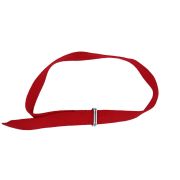 Ошейник для КРС, кольцевая пряжка, красный, 120х4см, БЕЛАРУСЬ