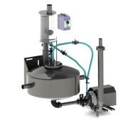 Молокоопорожнитель, 80 л, с РУ 3, аналог (Westfalia, Delaval, Interpuls), БЕЛАРУСЬ