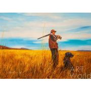 «На охоте с верным другом»