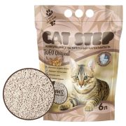 Наполнитель Cat Step Tofu Original 6л Комкующийся Растительный