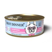 Best Dinner Exclusive Gastro Intestinal Кон.д/собак 100г Телятина/потрошки 7651