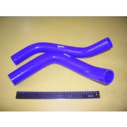 Патрубки радиатора Г-3307 силикон армир. ( к-т 2 шт.)